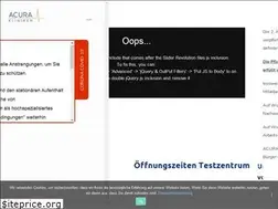 Sites similar to acura-kliniken.com