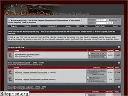 Sites similar to acuralegend.org