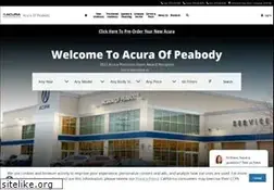Sites similar to acuraofpeabody.com