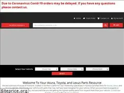 Sites similar to acurapartsclub.com