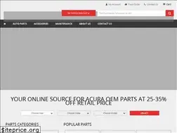 Sites similar to acurapartsnow.com