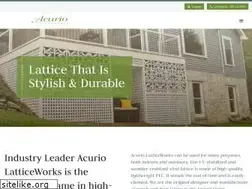 Sites similar to acuriolattice.com