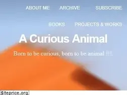 Sites similar to acuriousanimal.com
