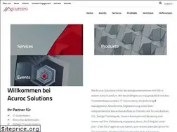 Sites similar to acuroc-solutions.de