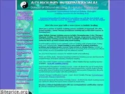 Sites similar to acusoundhealing.com