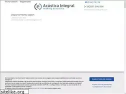Sites similar to acusticaintegral.biz