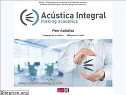 Sites similar to acusticaintegral.cat