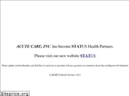 Sites similar to acutecare.com