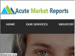 Sites similar to acutemarketreports.com