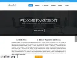 Sites similar to acutesoft.in