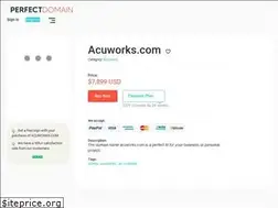 Sites similar to acuworks.com