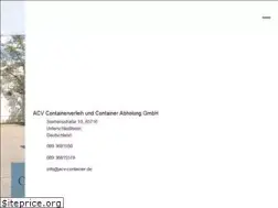 Sites similar to acv-container.de