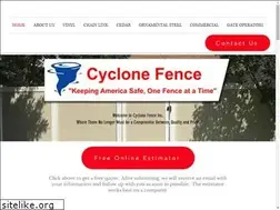 Sites similar to acyclonefence.com