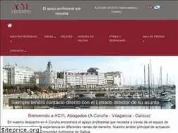 Sites similar to acylabogados.com