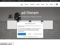 Sites similar to ad-literam.at