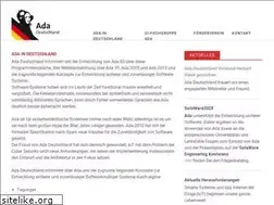 Sites similar to ada-deutschland.de