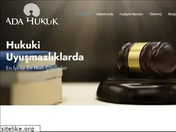 Sites similar to ada-hukuk.net