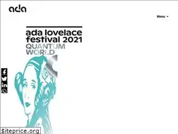 Sites similar to ada-lovelace-festival.de