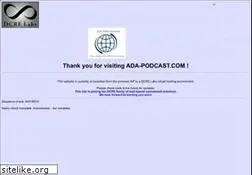 Sites similar to ada-podcast.com