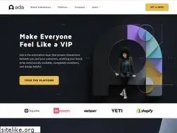 Sites similar to ada.support
