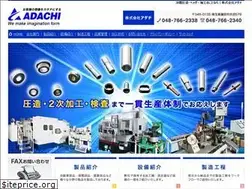 Sites similar to adachi-ss.jp