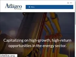 Sites similar to adageoenergy.com
