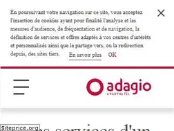Sites similar to adagio-city.com