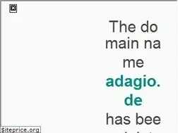 Sites similar to adagio.de