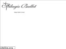 Sites similar to adagioballet.com