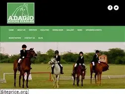 Sites similar to adagioridingstables.com