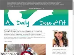 Sites similar to adailydoseoffit.com