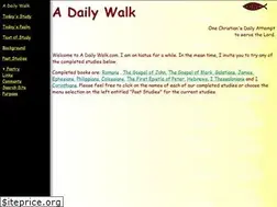 Sites similar to adailywalk.com