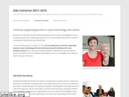 Sites similar to adainitiative.org