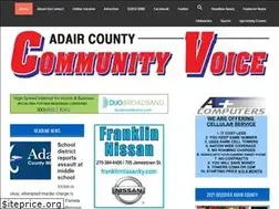 Sites similar to adairvoice.com