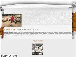 Sites similar to adakkurbansatisyerleri.com