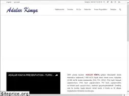 Sites similar to adalarkimya.com