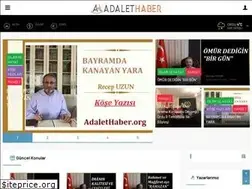 Sites similar to adalethaber.org