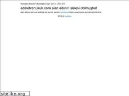 Sites similar to adaletvehukuk.com
