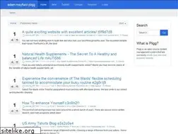 Sites similar to adam-mayfield.net