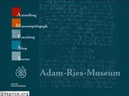 Sites similar to adam-ries-museum.de