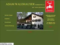 Sites similar to adam-waldhauser.de