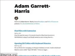 Sites similar to adam.garrett-harris.com