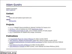 Sites similar to adam.gundry.co.uk