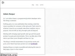Sites similar to adam.harpur.io