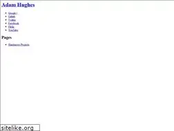 Sites similar to adam.hughes.cc