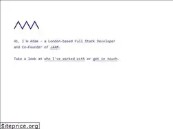 Sites similar to adam.mustill.me