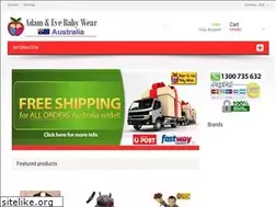 Sites similar to adamandevebabywear.com.au