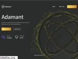Sites similar to adamant.finance
