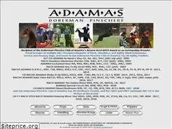 Sites similar to adamasdobermans.com