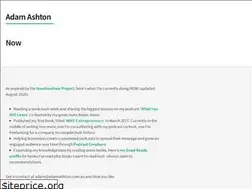 Sites similar to adamashton.com.au
